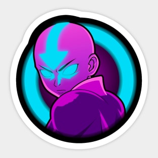 Aang Neon Sticker